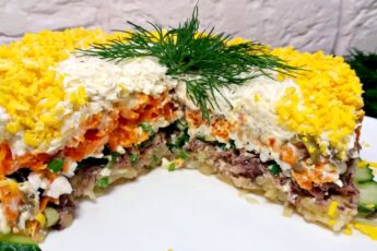 Вкуснейший САЛАТ "Нежность" Не Дорого, но Ооочень Вкусно! Лучший Салат со Шпротами