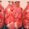 Супер вкусный консервированный арбуз в банке