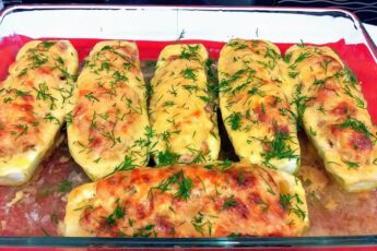 Фаршированные Кабачки ЛОДОЧКИ Безумно Вкусные Фаршированные Кабачки Как Приготовить Кабачки Цукини