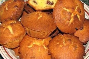 Творожные кексики к чаю.