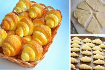 Рецепт дня — СЛАДКИЕ РОГАЛИКИ из обалденно вкусного теста!
