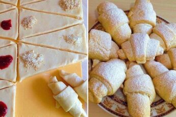 Очень вкусные и РАССЫПЧАТЫЕ рогалики. Просто тают во рту!