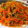 Вкуснейшая закуска - морковь по-корейски. Хрустящая и сочная. Попробуйте!