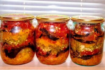 Вкусные БАКЛАЖАНЫ на зиму! Медово-томатная заливка
