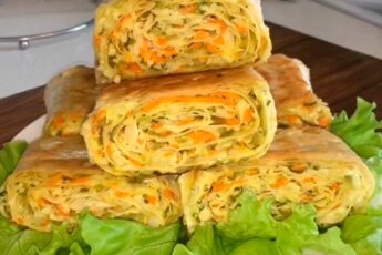 Закуска из ЛАВАША с КАПУСТОЙ: гости будут в шоке