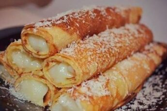 Блинчики с ЗАВАРНЫМ кремом