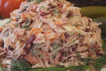 Салат "Бюджетный". Ооочень Вкусно, Просто и Недорого!