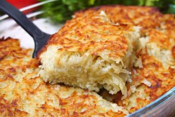 НЕДОРОГОЕ, обалденно вкусное и простое блюдо из картофеля. Картофельный кугель.