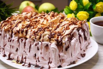 Само Название говорит за себя "Лучший в мире Торт" VERDENS BESTE KAKE Норвежский торт