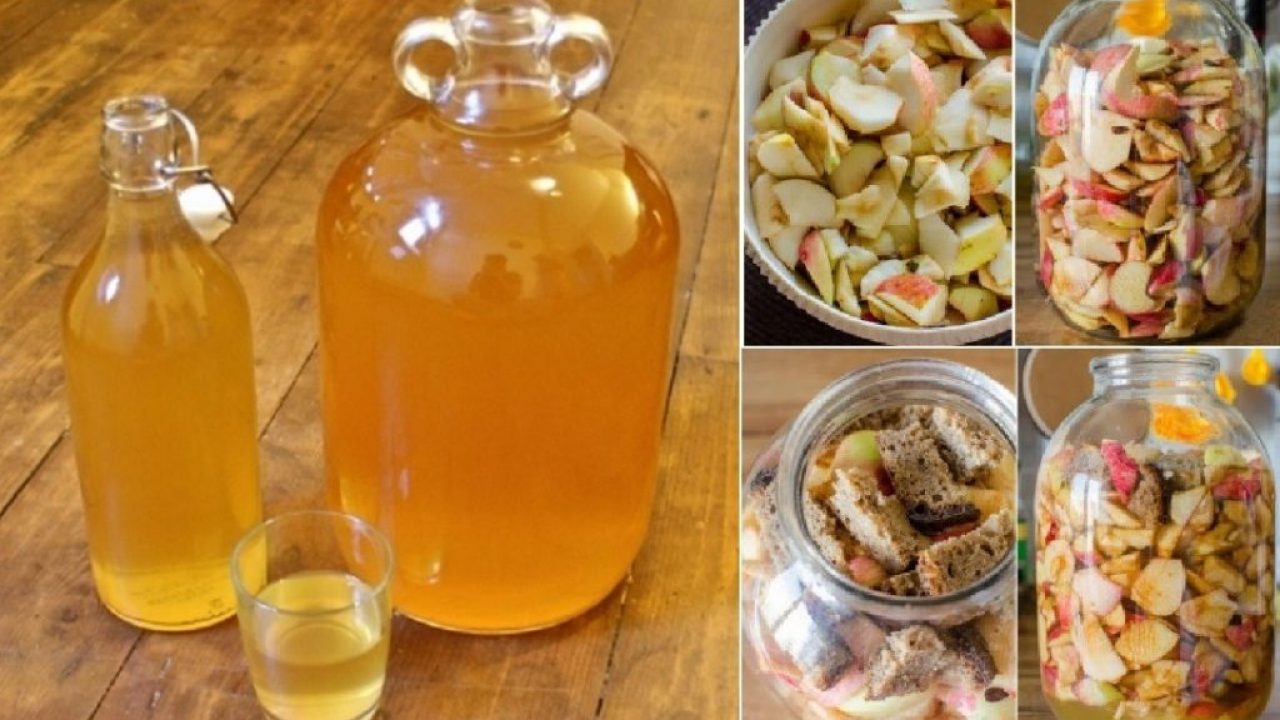 Домашний яблочный уксус — суперпродукт с «бракованных» яблок. И для салатов, и для здоровья!