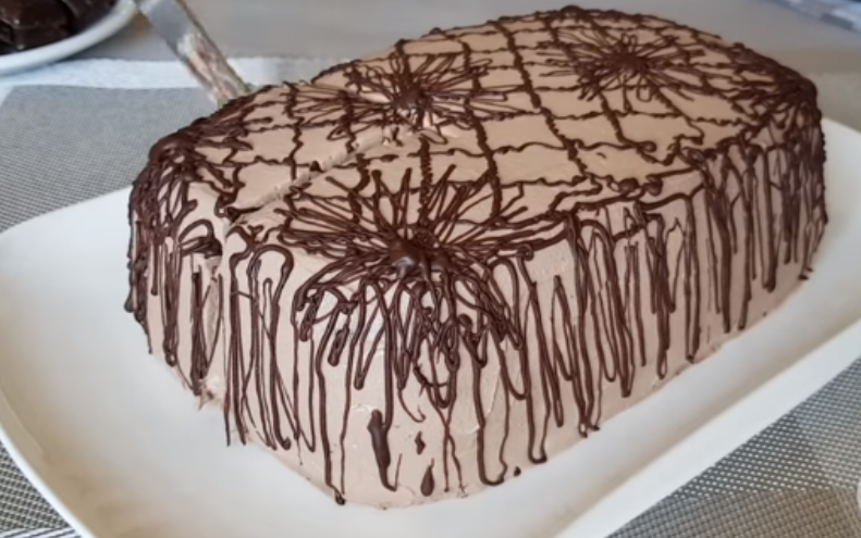 Нежнейший Торт Шоколадная Девочка БЕЗ ДУХОВКИ! ✧ Простой рецепт торта