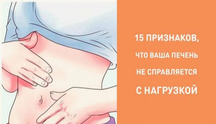 15 признаков того, что ваша печень не справляется с нагрузкой