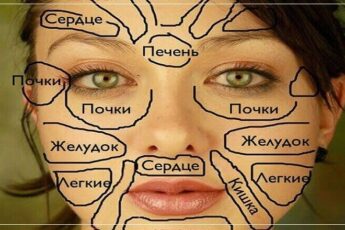 Эта китайская карта лица расскажет, что беспокоит ваш организм!
