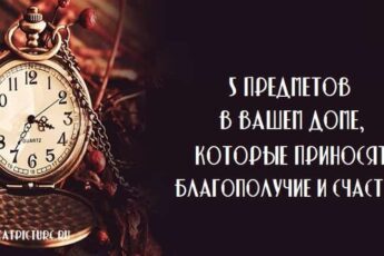 5 предметов в вашем доме которые приносят благополучие и счастье