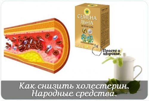 Народные средства. Как снизить холестерин.