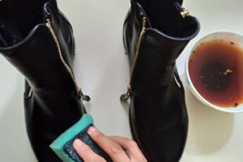 Хитрость которая мне помогает вернуть новый вид обуви из кожзаменителя