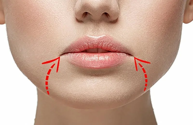 Поднять опущенные уголки губ: массажное упражнение эффект которого можно ощутить сразу