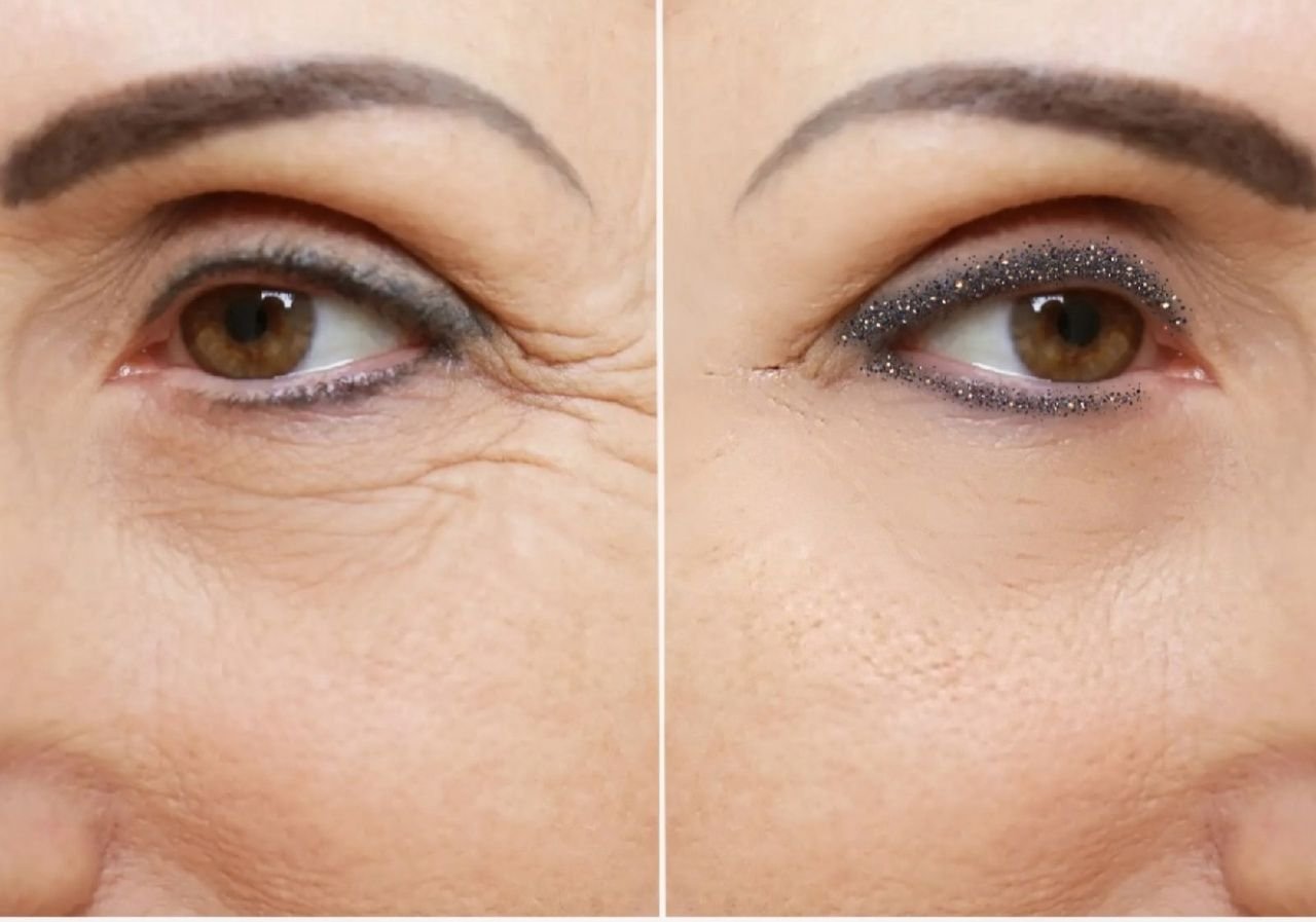 Убрать морщинки вокруг глаз можно и без косметолога. Помогут два простых продукта.