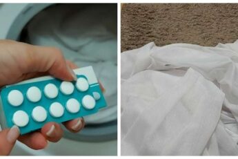 Секрет для идеально белоснежных штор и не только. Нужно лишь 2 ингредиента