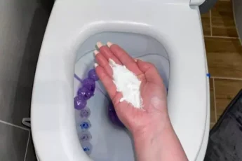 В магазине не купишь: положите в унитаз горсть этого порошка и проблема известковых пятен и запаха решена