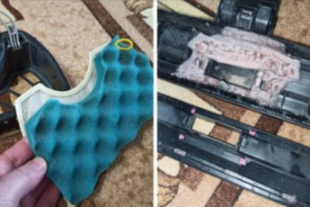 Только сейчас узнала, что можно почистить щетку пылесоса (внутри горсть пыли). Причина плохой тяги и нагревания пылесоса