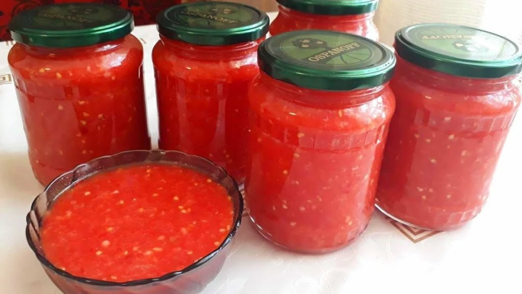 Томат без варки: зимой открывая баночку такого томата, вы будете наслаждаться вкусом именно свежих помидор!