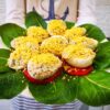 Готовлю вкусную и яркую французскую закуску «Яйца Мимоза» на праздничный стол. Быстро, просто и оригинально. Делюсь рецептом