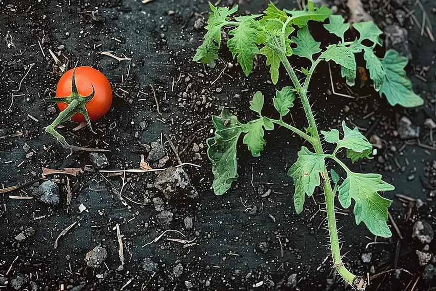 Секрет роста помидоров: Посадка помидор на боку почему это работает и как это сделать