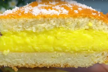 Лимонный пирог за 20 минут. Какой же вкусный: просто «тает во рту»