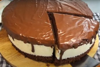 Нереально вкусный торт «Эскимо». Много лет готовлю по этому рецепту: простой рецепт домашнего торта