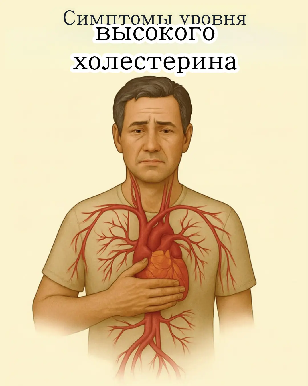 Симптомы высокого уровня холестерина