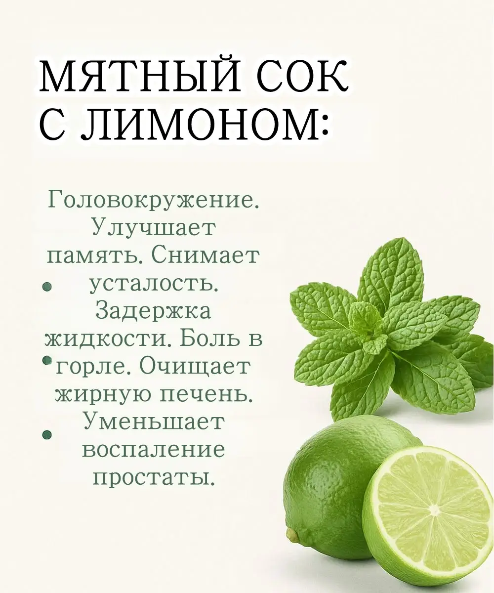 Целебные дары мяты и лимона
