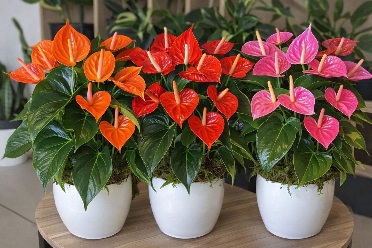 Как ускорить цветение антуриумов. Вот хитрость, чтобы эти красивые цветы появились в кратчайшие сроки!