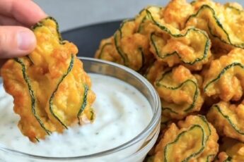 Рецепт цуккини… Очень вкусное и хрустящее блюдо, приготовленное всего из двух ингредиентов.