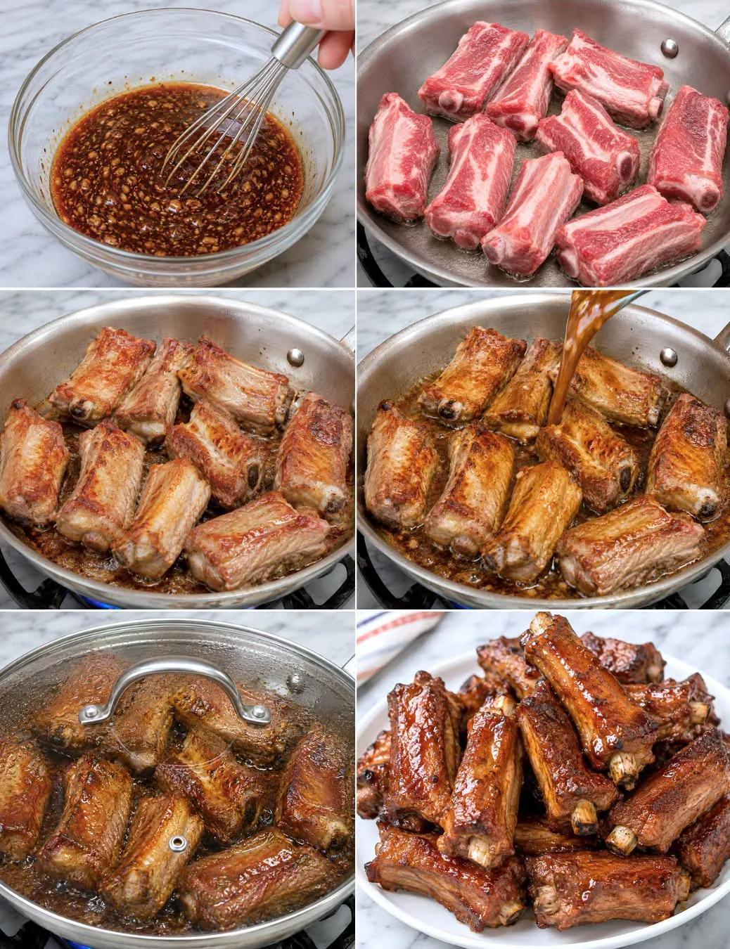 Сочные и ароматные свиные ребрышки в кисло-сладком соусе