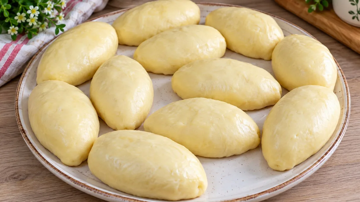 Пирожки на дрожжевом тесте с вареным мясом и рисом: душевный рецепт проверенный временем