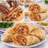 Домашняя шаурма‑рулет с курицей и пряным маринадом: сочная начинка и аппетитная подача
